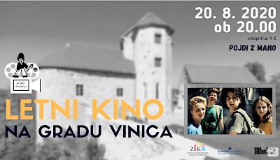 Slovenski filmi popestrili letno dogajanje na Gradu Vinica