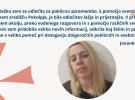 zelo tezko sem se odlocila za poklicno spremembo  s pomocjo svetovalke v svetovalnem srediscu pokolpje  je bila odloci