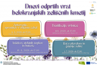 Vabimo na Dneve odprtih vrat belokranjskih zeliščnih kmetij