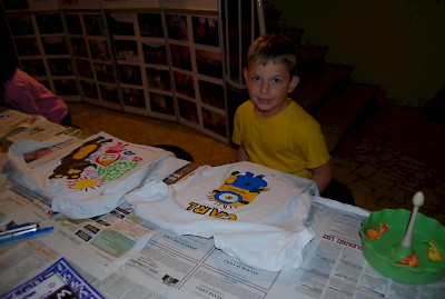 Poslikava majic na ZIK-u