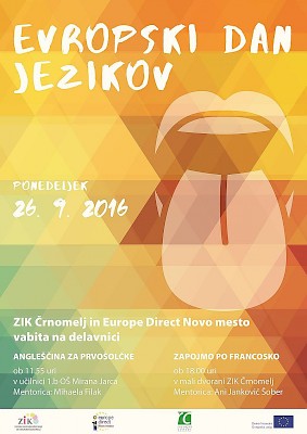 Delavnici ob Evropskem dnevu jezikov