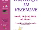 orhideje in vezenine plakat a4