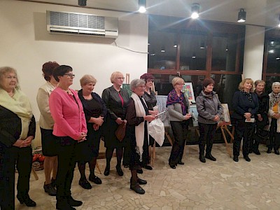 Ivanjščice - otvoritev razstave "Harmonija barv"