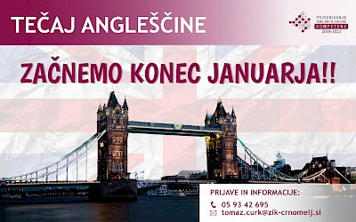 Obnovite vaše znanje angleščine!