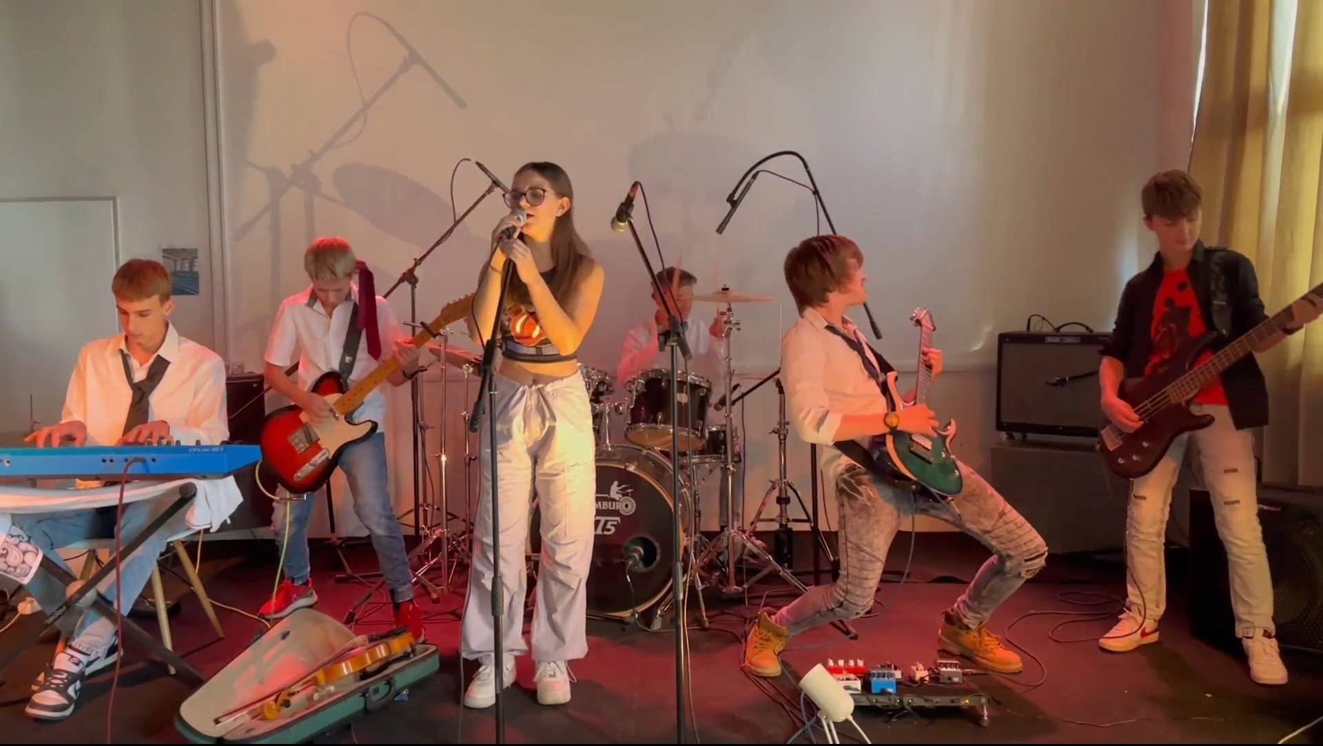 Sunset in the mountains