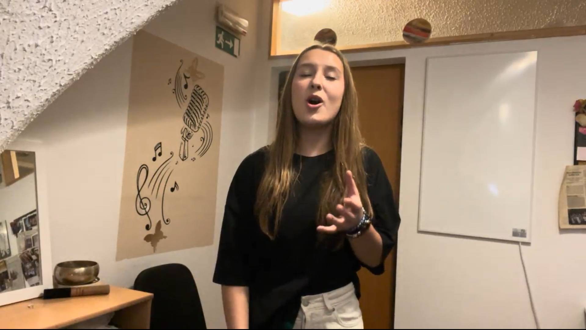 Sunset in the mountains