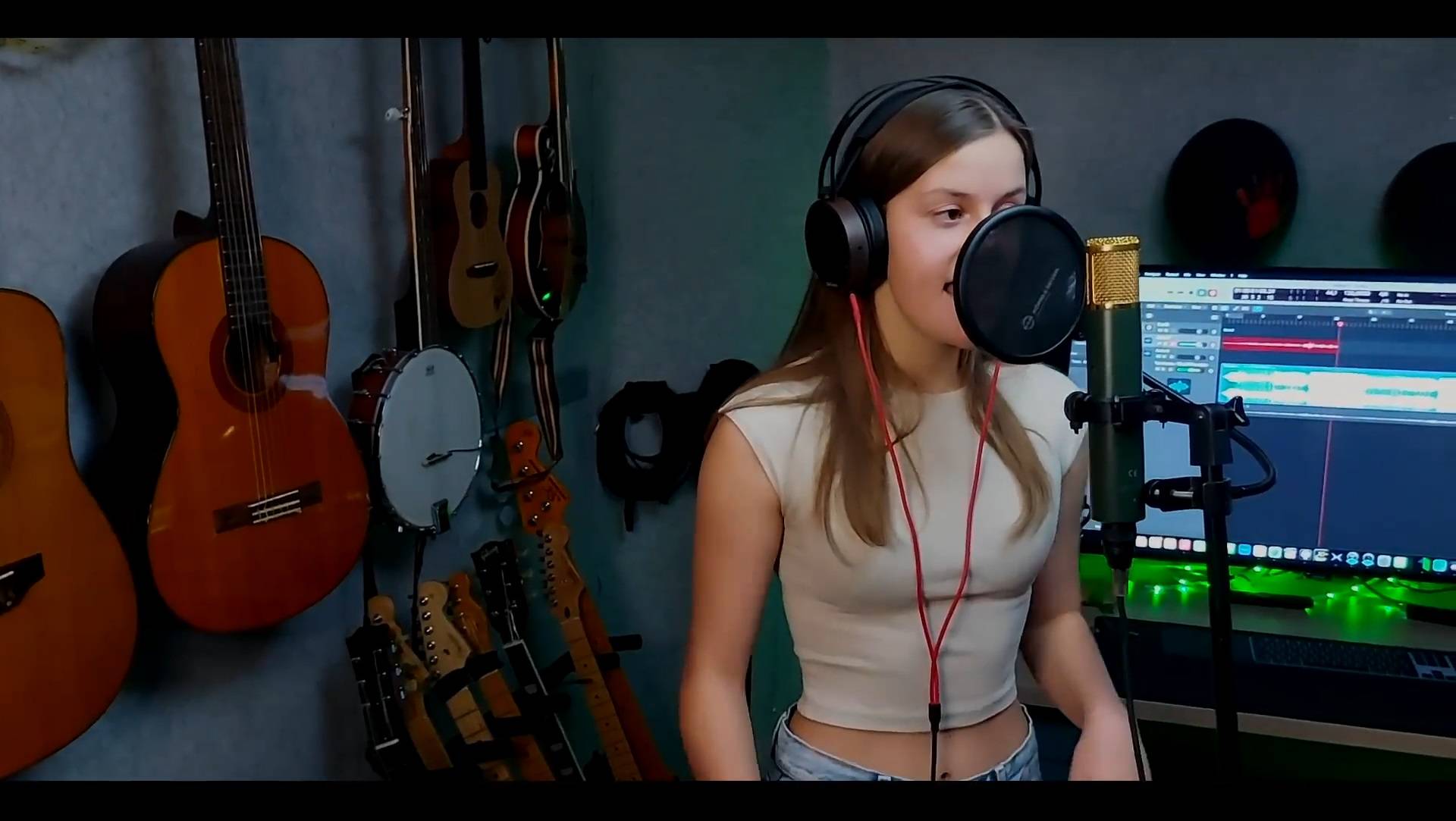 Sunset in the mountains