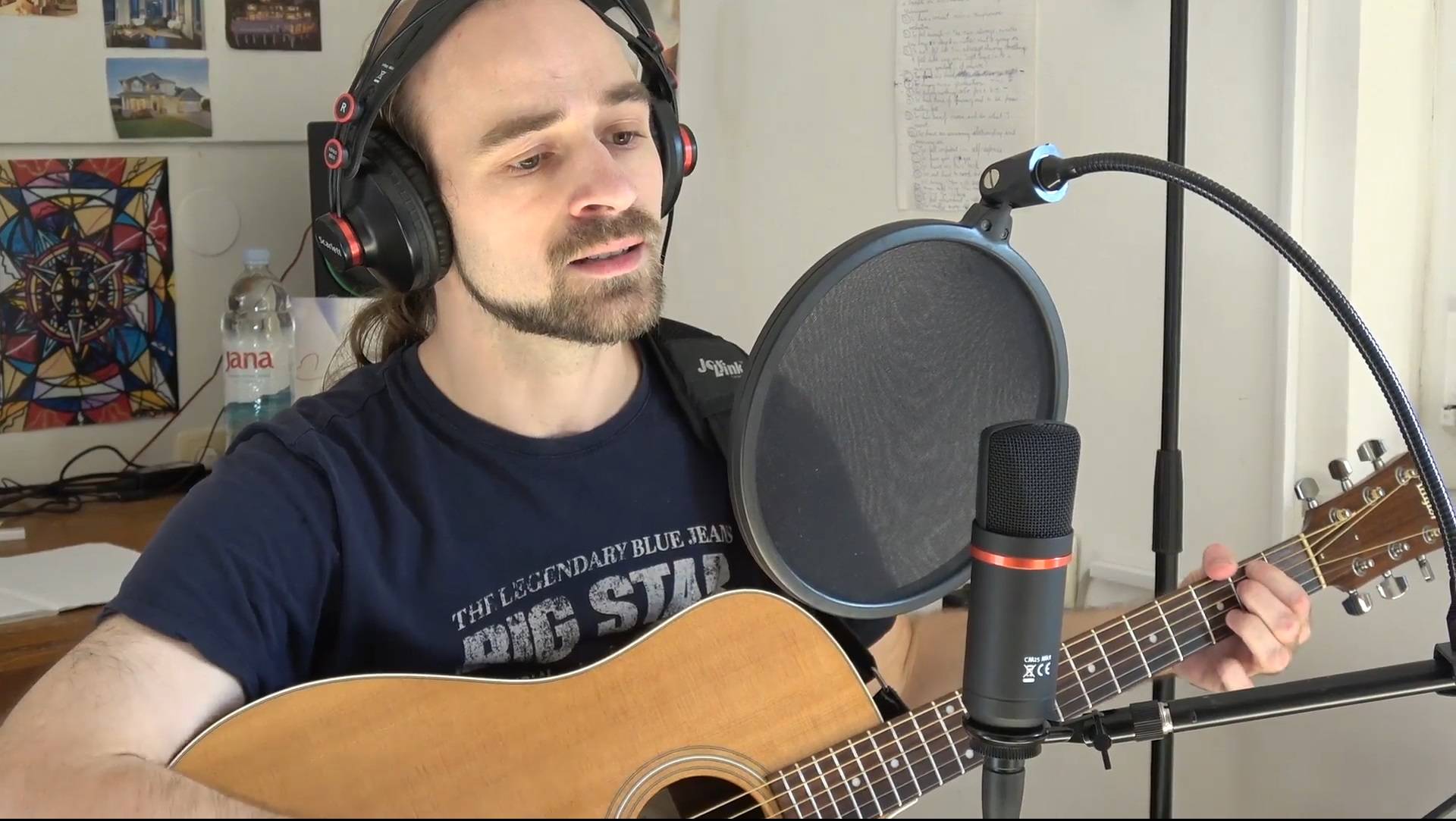 Sunset in the mountains