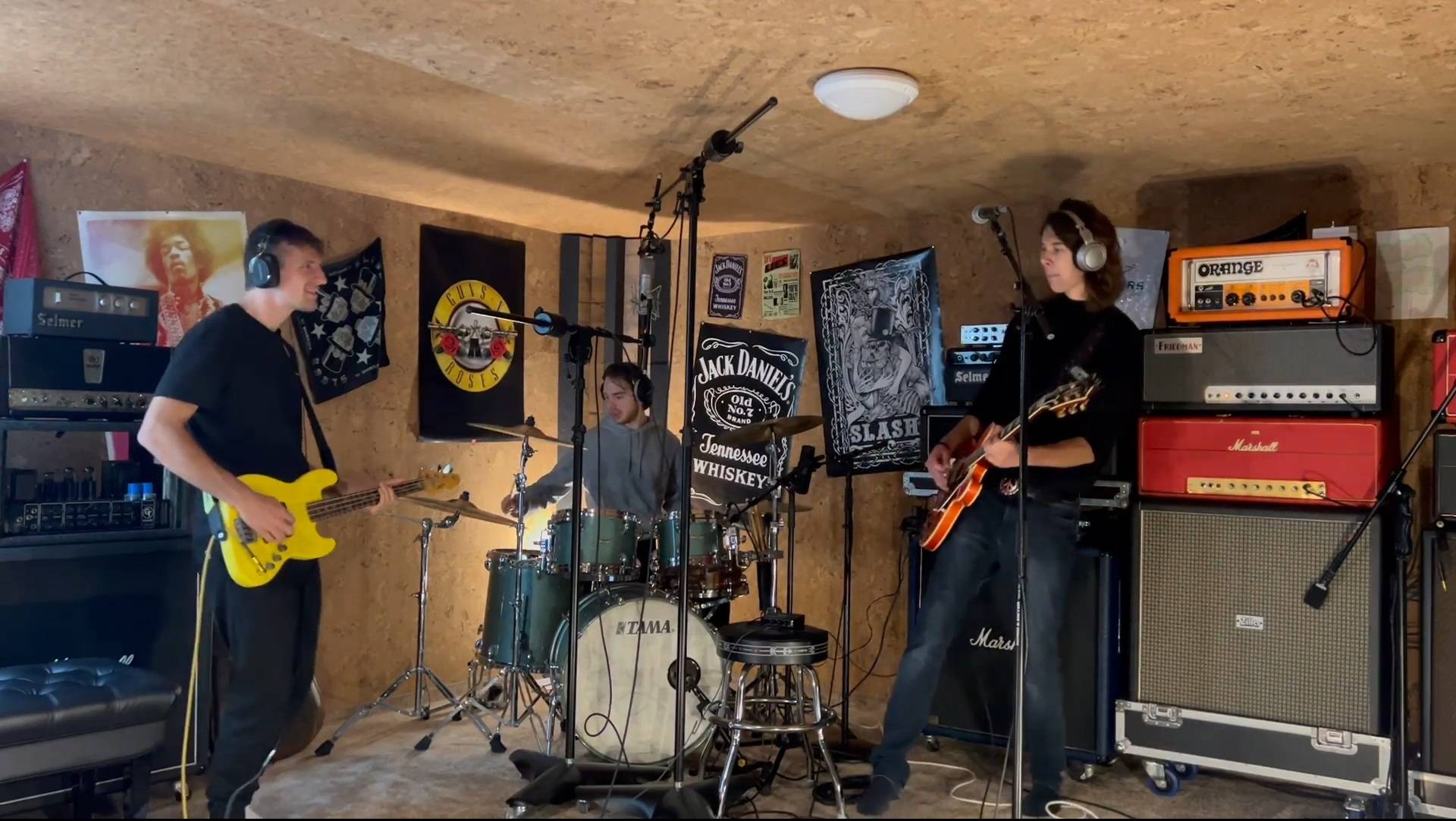 Sunset in the mountains