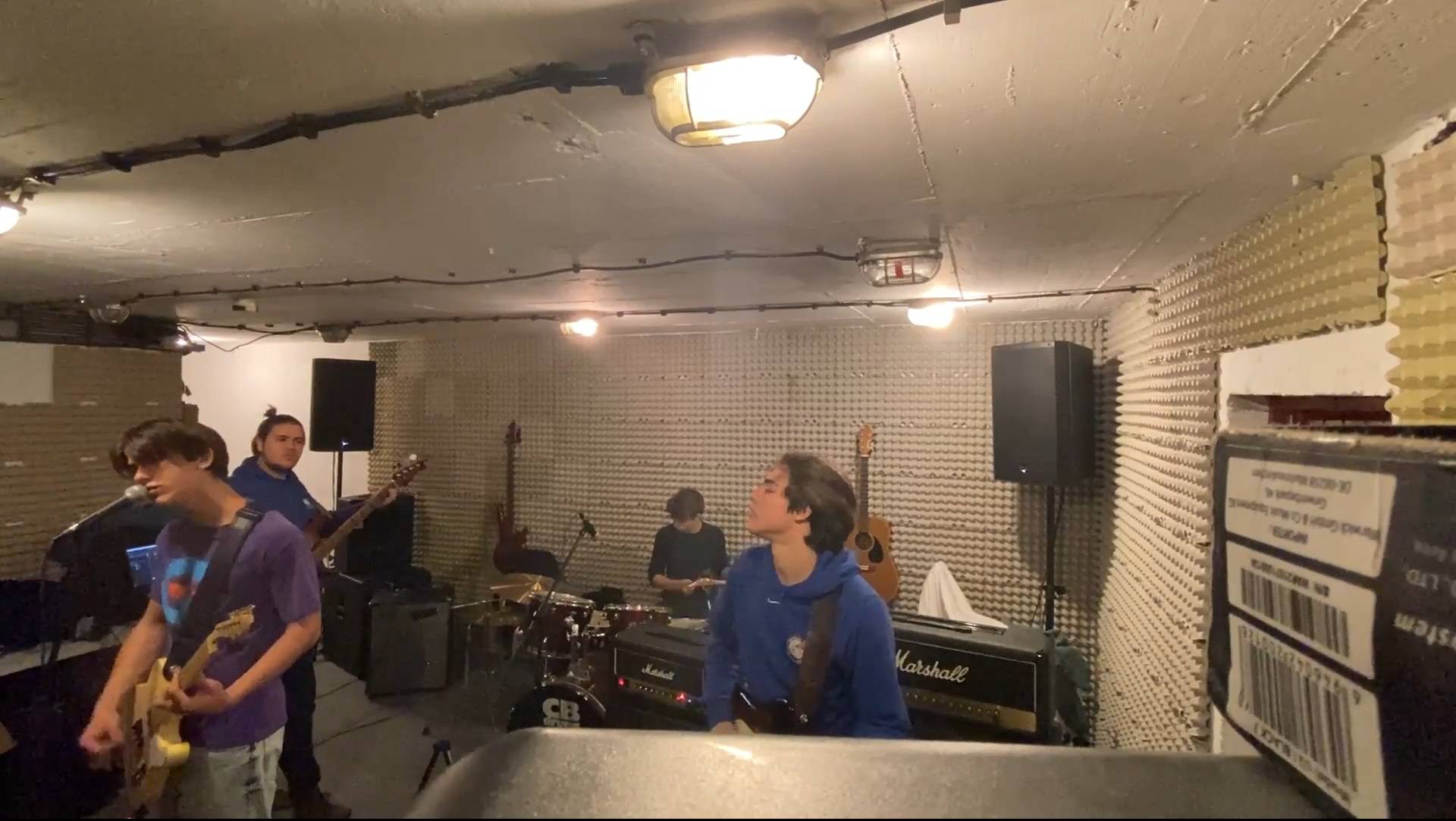 Sunset in the mountains